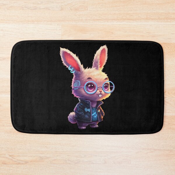 Item preview, Frankenpetz Bunnyz - Pixel the Neon Fluff (Unit #09) designed and sold by Frankenpetz.