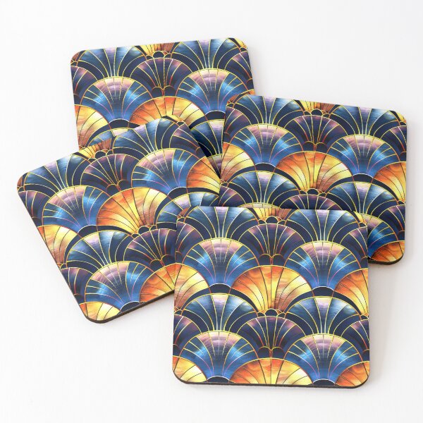 Item preview, Art Deco Intensely Bold, Vibrant, Multicolor Design Pattern designed and sold by DEC02.