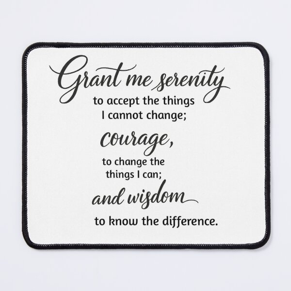 Item preview, God grant me the serenity designed and sold by ArtPixs.
