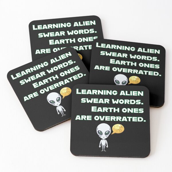 Item preview, Learning Alien Swear Words: Earth Is Boring designed and sold by GBD888.
