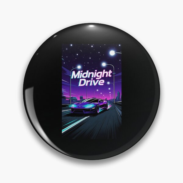 Item preview, Midnight Drive Neon Streetwear – Cyberpunk Car Night Aesthetic designed and sold by Epic TV USA.