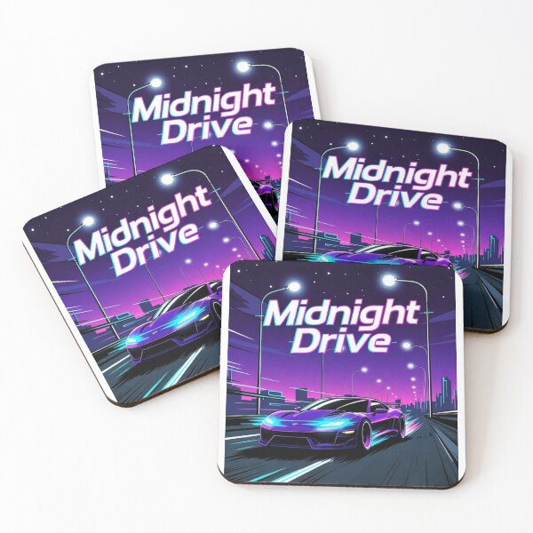 Item preview, Midnight Drive Neon Streetwear – Cyberpunk Car Night Aesthetic designed and sold by Epic TV USA.