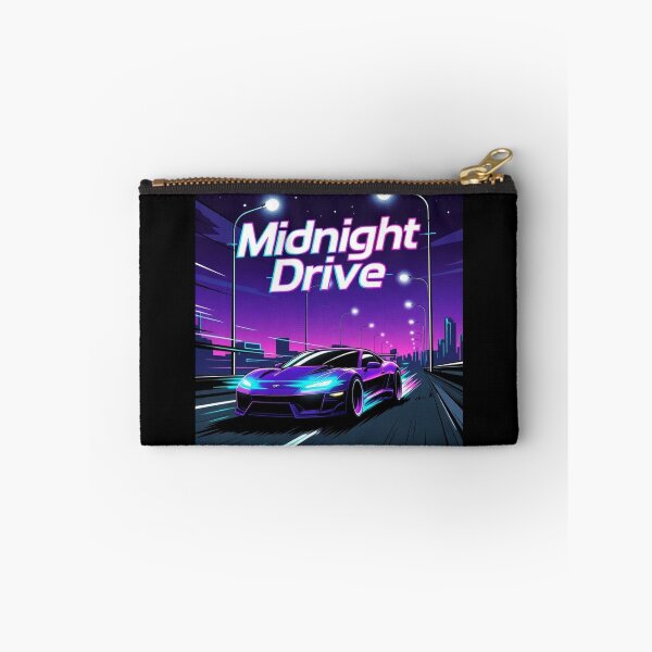 Item preview, Midnight Drive Neon Streetwear – Cyberpunk Car Night Aesthetic designed and sold by Epic.