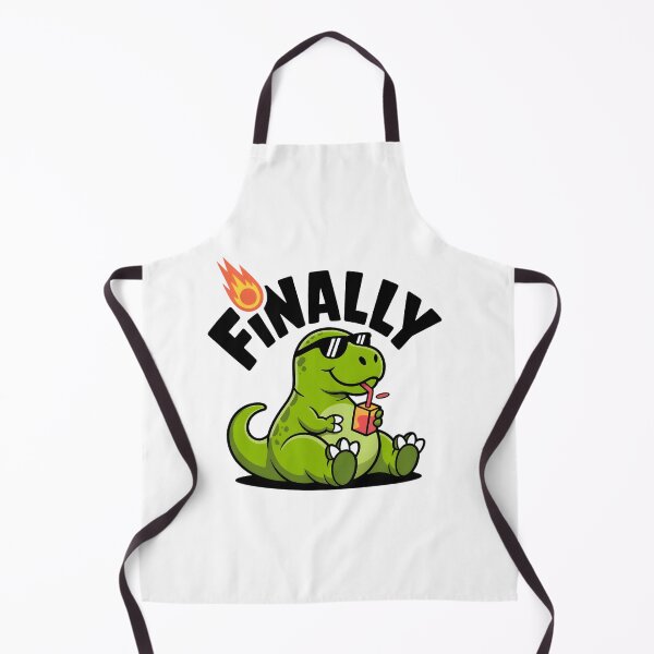 Item preview, Funny Finally Dinosaur Meteor Apocalyptic Meme Sticker designed and sold by Mr-wow.