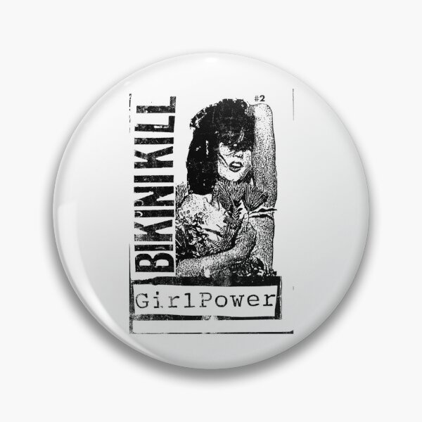 Item preview, Bikini Kill Concert Poster. Hardcore Metal Grunge Punk Band Flyer designed and sold by Miniverse  Acrylics.
