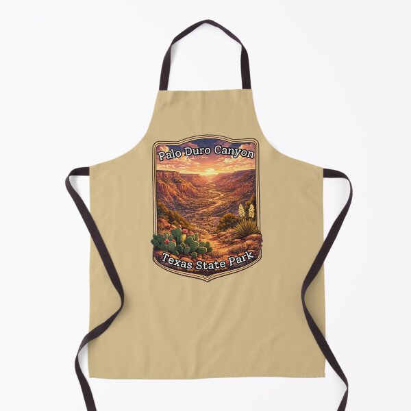 Item preview, Palo Duro Canyon Texas State Park Vintage Sunset Travel Art designed and sold by SimplyJasper.