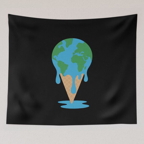 Item preview, Ice Cream Cone World Melt Earth Day 2026 Teacher designed and sold by Rrettgison.