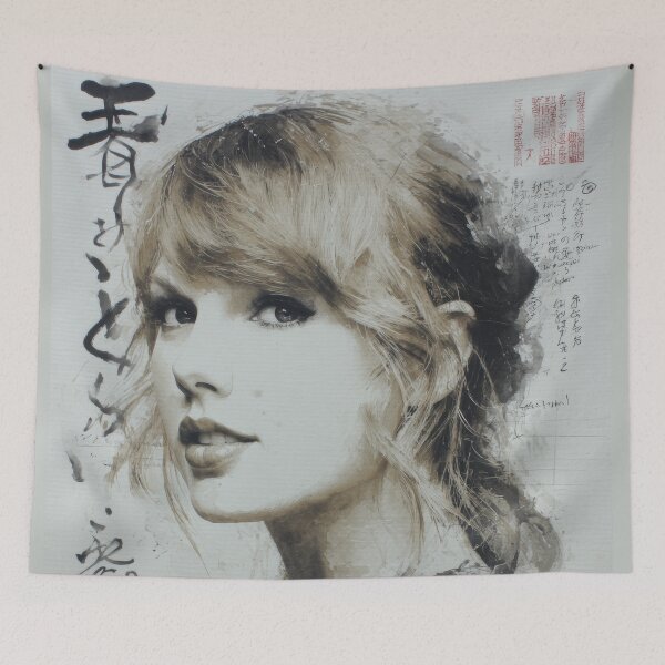 Item preview, Taylor Sumi-e  designed and sold by AnimeArsenalPrints.