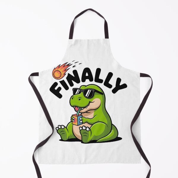 Item preview, Cute T-Rex Watching Meteor Sarcastic End of World Art designed and sold by Mr-wow.