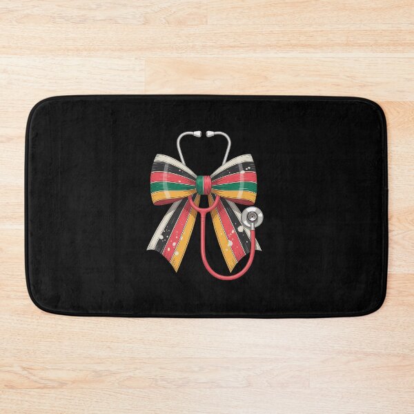 Item preview, Coquette Bow Nurse Black History Black Nurse Stethoscope designed and sold by RonnasJackson.