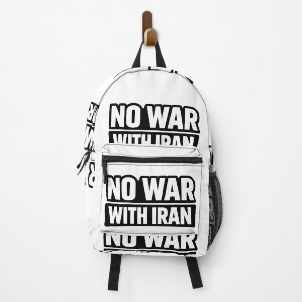 Item preview, No War With Iran Peace Sticker designed and sold by Combat Skies.