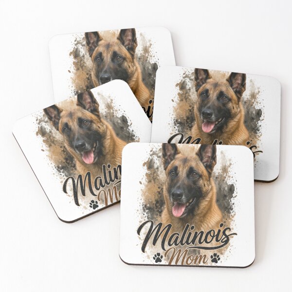 Item preview, Malinois Mom – Belgian Malinois Dog Lover T-Shirt designed and sold by Beats & Barks.