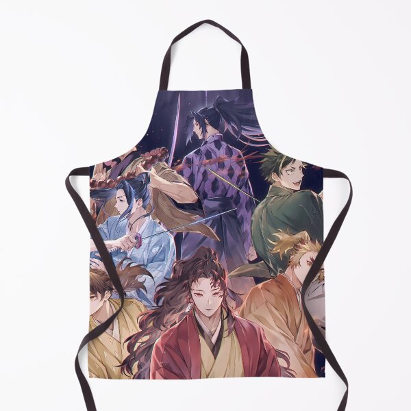 Aperçu de l'œuvre Yoriichi Tsugikuni Demon Slayer Ensemble de Feu créée et vendue par Spraykart.