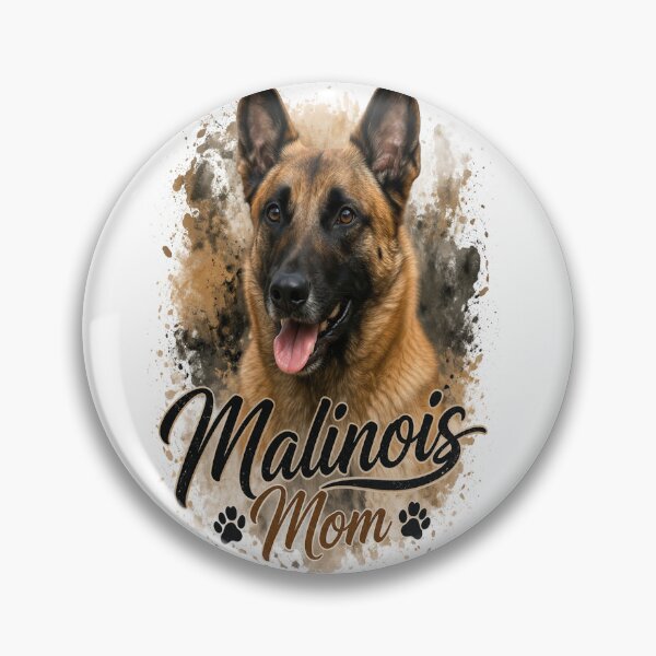 Item preview, Malinois Mom – Belgian Malinois Dog Lover T-Shirt designed and sold by Beats & Barks.