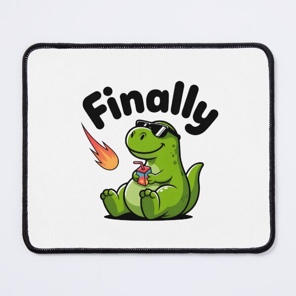 Item preview, Relatable Gen Z Humor Dino Nihilism Decal designed and sold by Mr-wow.