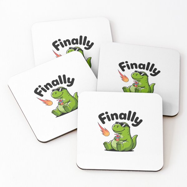 Item preview, Relatable Gen Z Humor Dino Nihilism Decal designed and sold by Mr-wow.