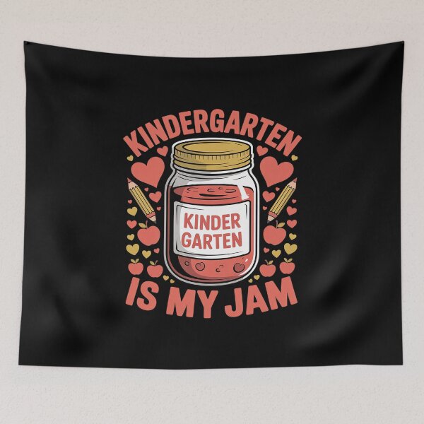 Item preview, Kindergarten is My Jam Cute Back to School Student Teacher designed and sold by RonnasJackson.