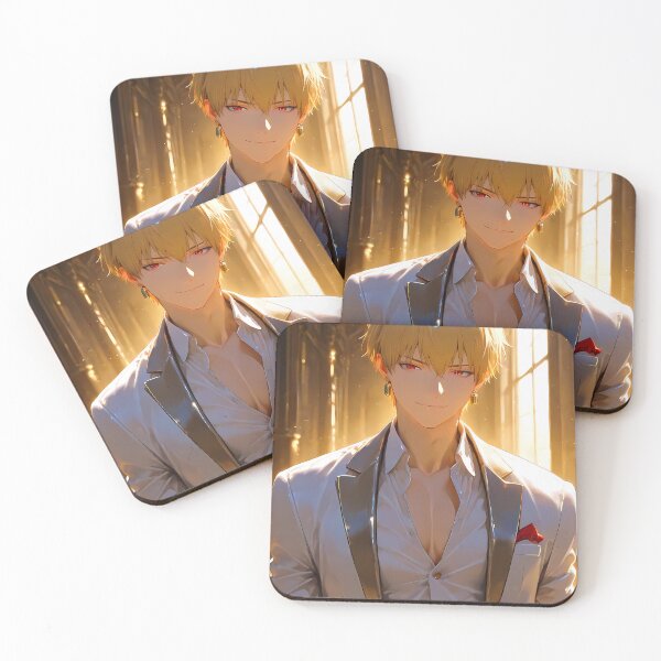 Item preview, Gilgamesh Confident Suit Fate Stay Night Anime designed and sold by Spraykart.