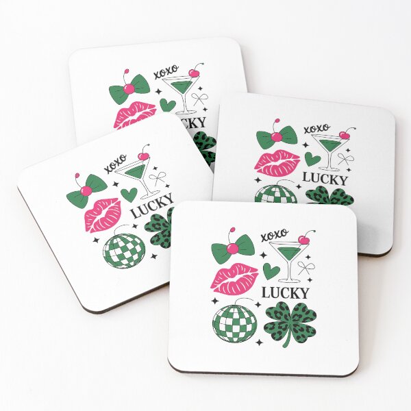 Item preview, Coquette St Patricks Day Feeling Lucky Shamrock designed and sold by RonnasJackson.