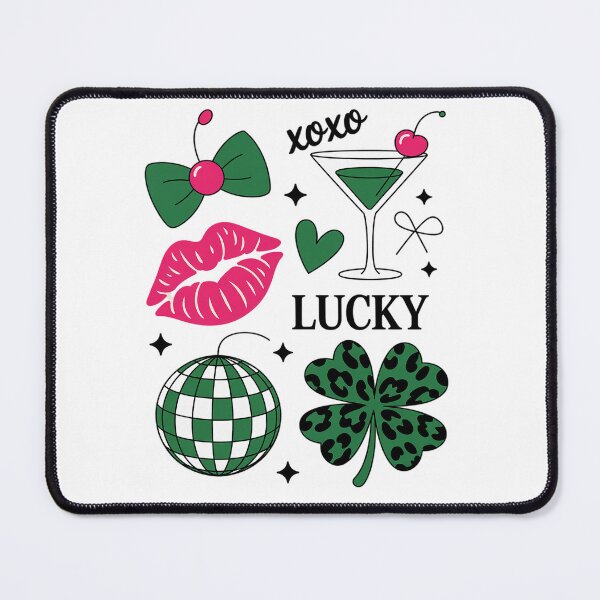Item preview, Coquette St Patricks Day Feeling Lucky Shamrock designed and sold by RonnasJackson.