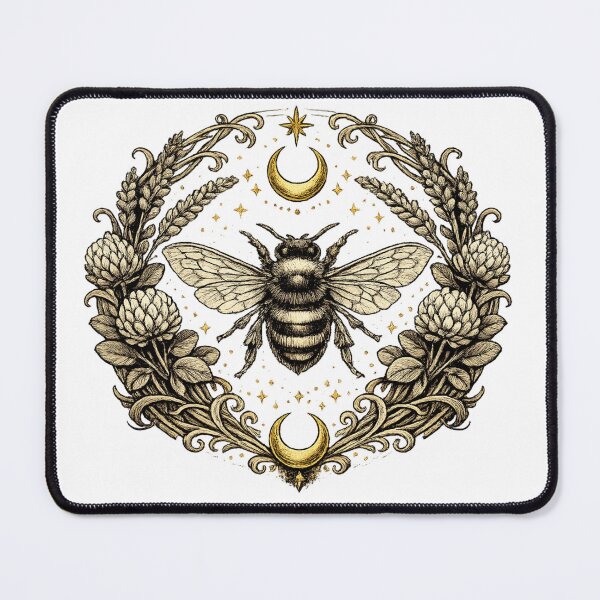 Item preview, Celestial Bee Sigil Botanical Design designed and sold by CottonandQuill.