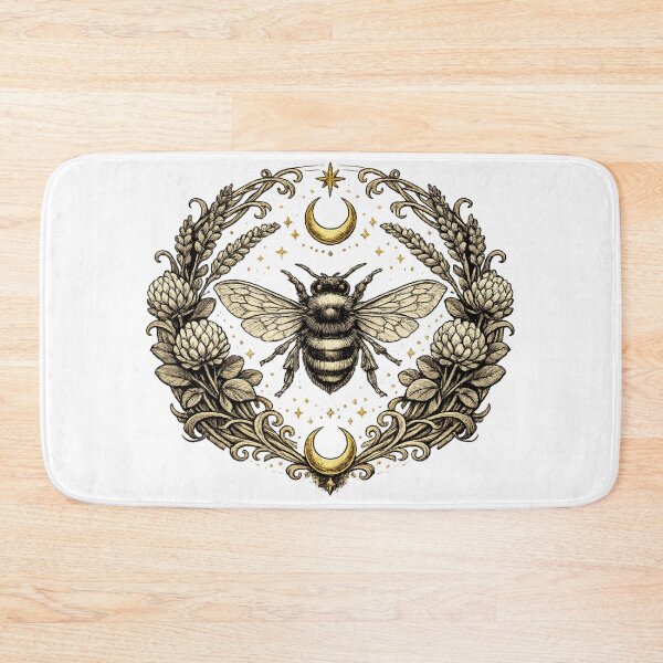 Item preview, Celestial Bee Sigil Botanical Design designed and sold by CottonandQuill.