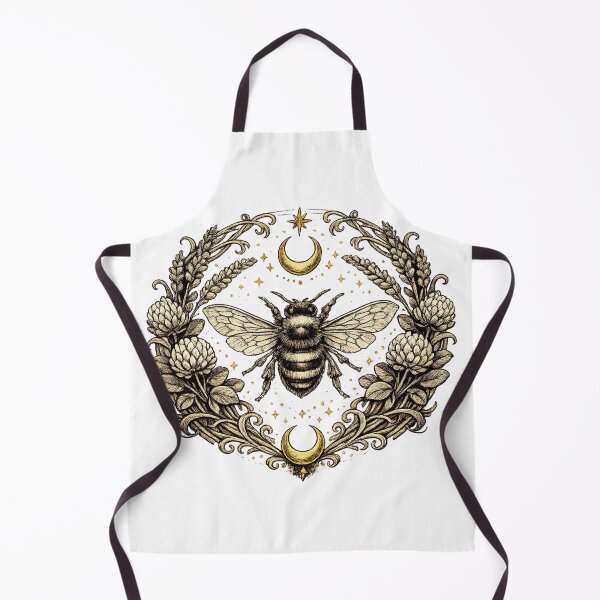 Item preview, Celestial Bee Sigil Botanical Design designed and sold by CottonandQuill.