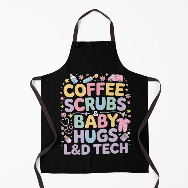 Item preview, Coffee Scrubs And Baby Hugs Labor And Delivery Nurse designed and sold by RonnasJackson.