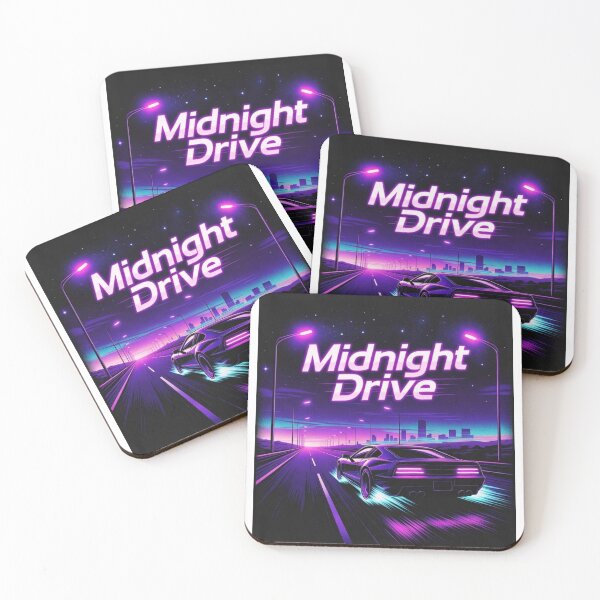 Item preview, Midnight Drive Neon Streetwear – Cyberpunk Car Night Aesthetic designed and sold by Epic TV USA.