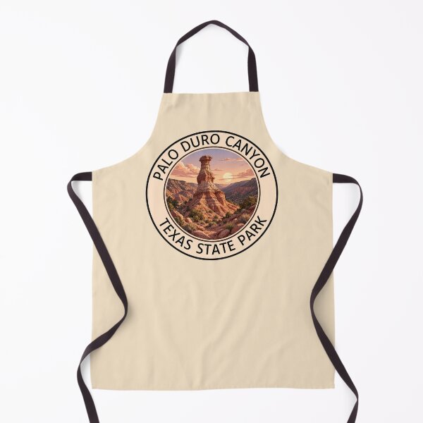 Item preview, Palo Duro Canyon Lighthouse Rock Texas State Park Vintage Round Travel Art designed and sold by SimplyJasper.