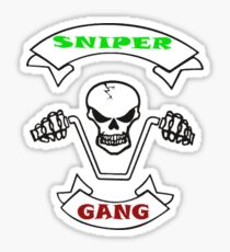 Sniper Gang Stickers | Redbubble