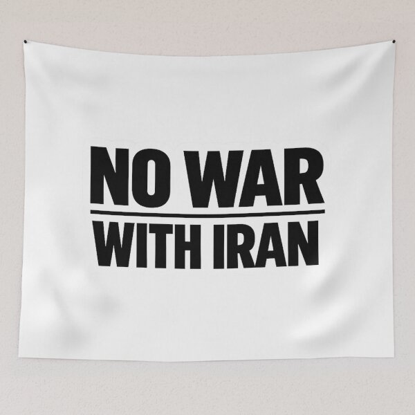Item preview, No War with Iran  designed and sold by Combat Skies.