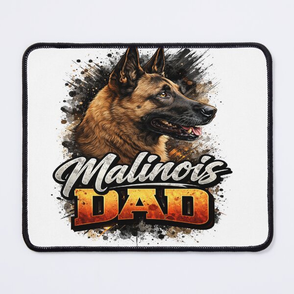 Item preview, Malinois Dad – Belgian Malinois Dog Lover T-Shirt designed and sold by Beats & Barks.