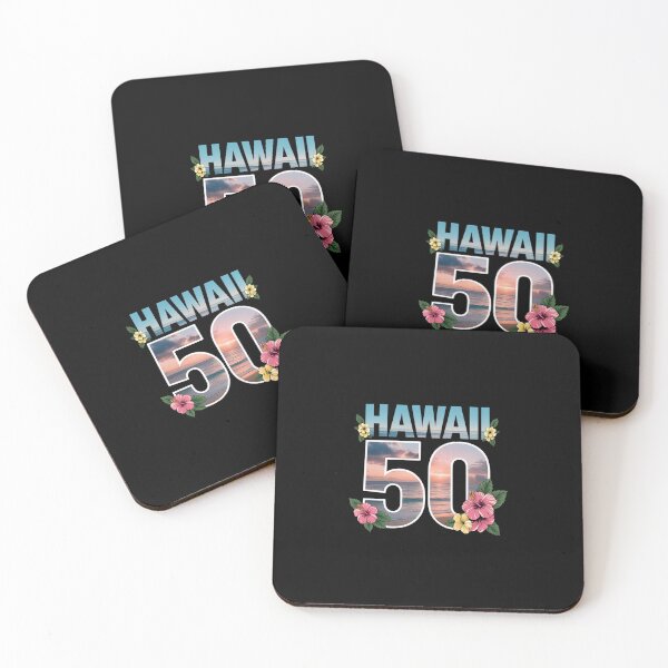 Item preview, Hawaii 50th Birthday Hawaiian Aloha Beach Hibiscus designed and sold by RonnasJackson.