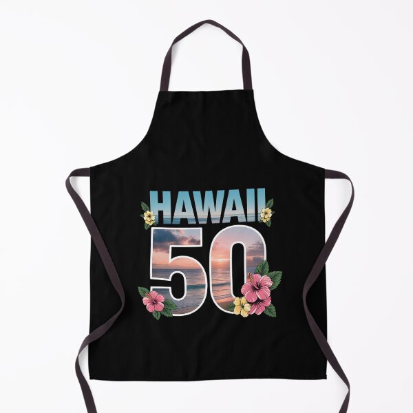 Item preview, Hawaii 50th Birthday Hawaiian Aloha Beach Hibiscus designed and sold by RonnasJackson.