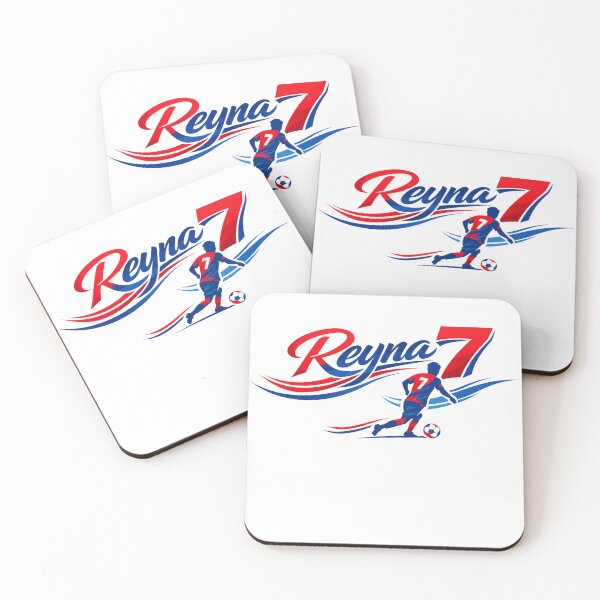 Item preview, Reyna 7 USA Soccer Creative Player  Stylish Football Art designed and sold by OliviaHayesArt.