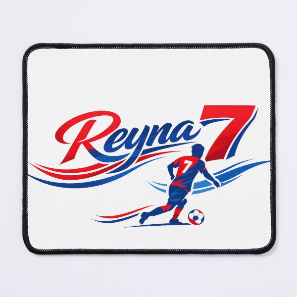 Item preview, Reyna 7 USA Soccer Creative Player  Stylish Football Art designed and sold by OliviaHayesArt.