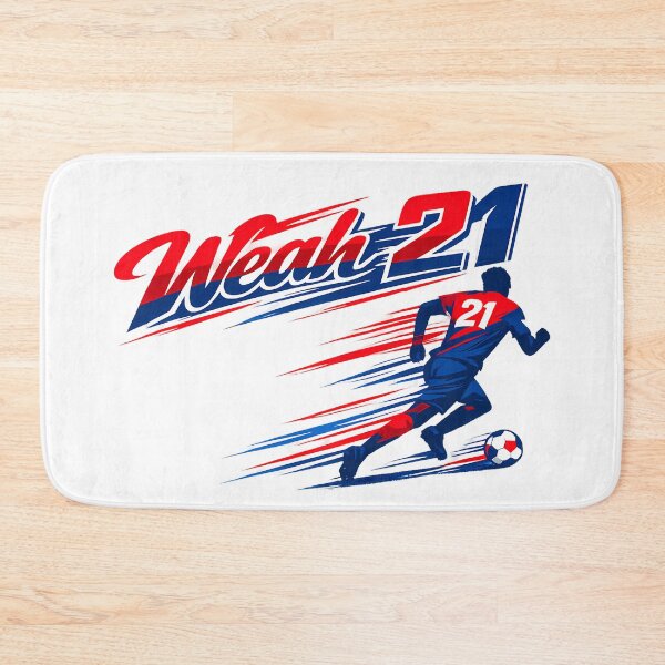 Item preview, Weah 21 USA Soccer Speed Winger  Fast Football Design designed and sold by OliviaHayesArt.
