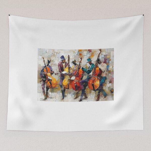 Item preview, Mid-Century Jazz Rhythm Section designed and sold by liveurban.