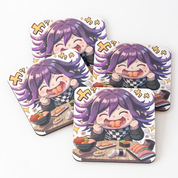 Artikelvorschau, Kokichi Ouma Danganronpa Chibi Sushi Unfug-Modus entworfen und verkauft von Spraykart.