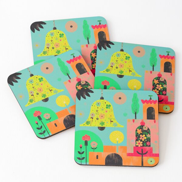 Item preview, Floral Bell Village / Joyful Garden Story designed and sold by joycrysstudio.