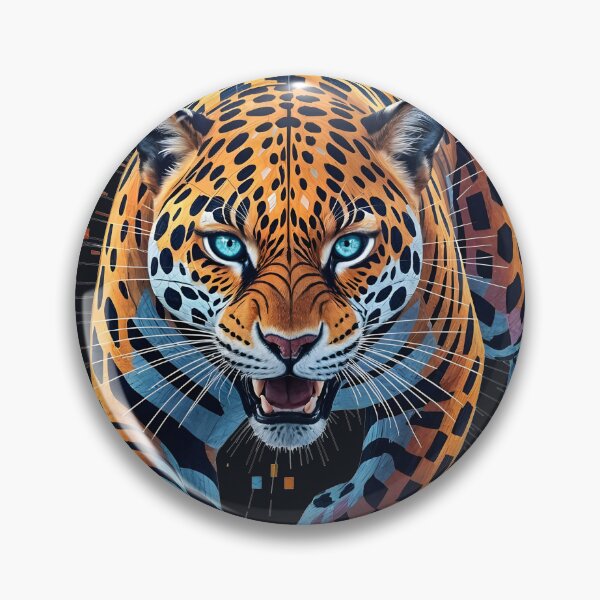 Item preview, Data Jaguar: Glitch Fauna (System Error) designed and sold by BGM by AI.
