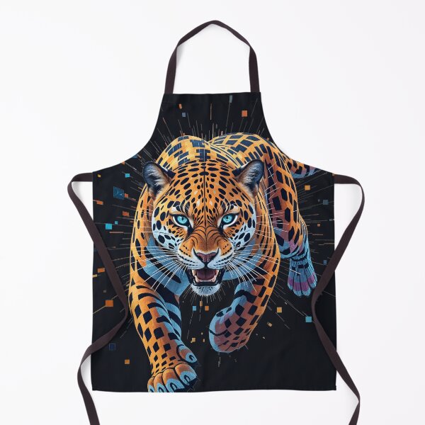 Item preview, Data Jaguar: Glitch Fauna (System Error) designed and sold by BGM by AI.