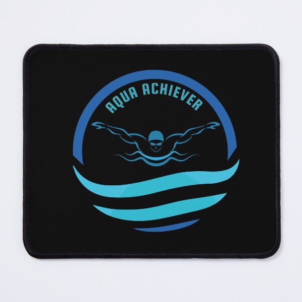 Item preview, Sleek Minimalist Swimming & Aquatic Sports Graphic designed and sold by LoudVictory.