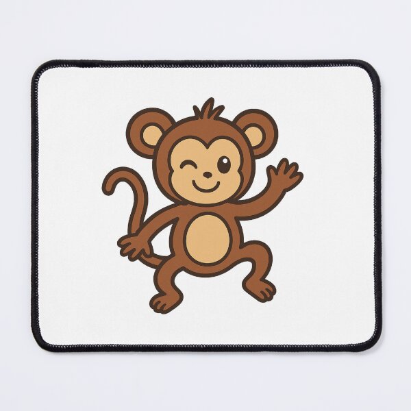 Item preview, Playful Monkey designed and sold by CanSparkleArt.