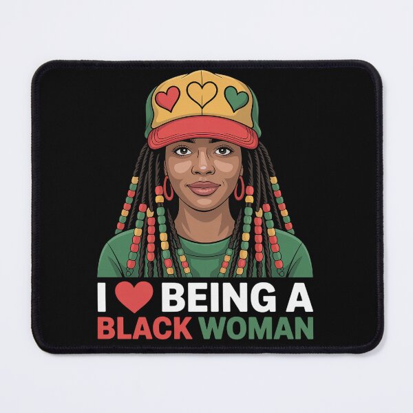 Item preview, I Love Being A Black Woman Black History Month designed and sold by RonnasJackson.