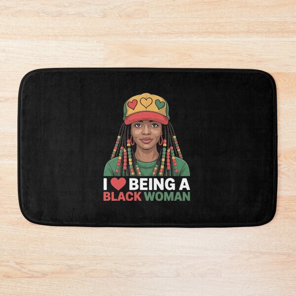 Item preview, I Love Being A Black Woman Black History Month designed and sold by RonnasJackson.