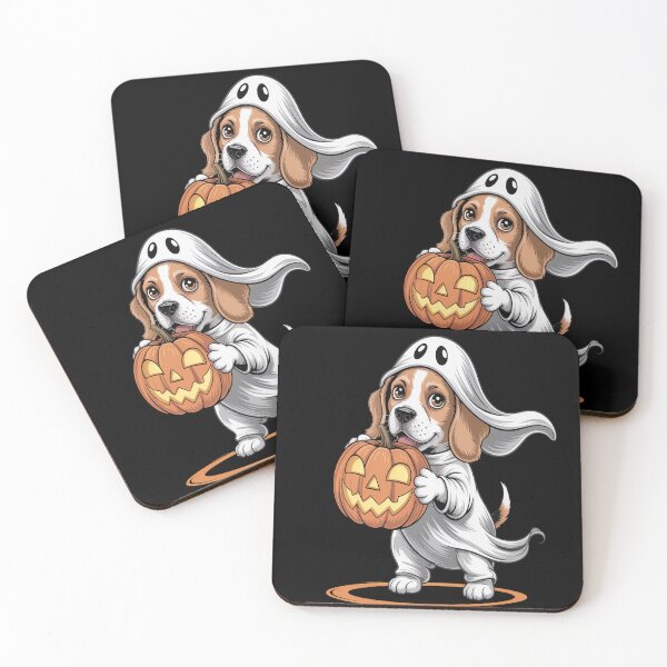 Item preview, Beagle Ghost Dog Halloween copy designed and sold by TeamLequid.