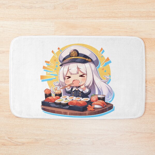 Item preview, Enterprise Azur Lane Captain Chibi Sushi Party designed and sold by Spraykart.
