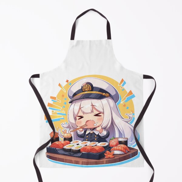 Item preview, Enterprise Azur Lane Captain Chibi Sushi Party designed and sold by Spraykart.